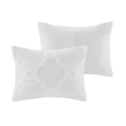 Kirklands Home Geometric Full/Queen 3-pc. Comforter Set White Outlet