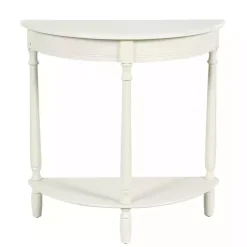 Kirklands Home Half Moon Tinslee Console Table White Online