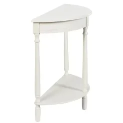 Kirklands Home Half Moon Tinslee Console Table White Online
