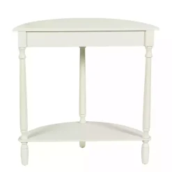 Kirklands Home Half Moon Tinslee Console Table White Online