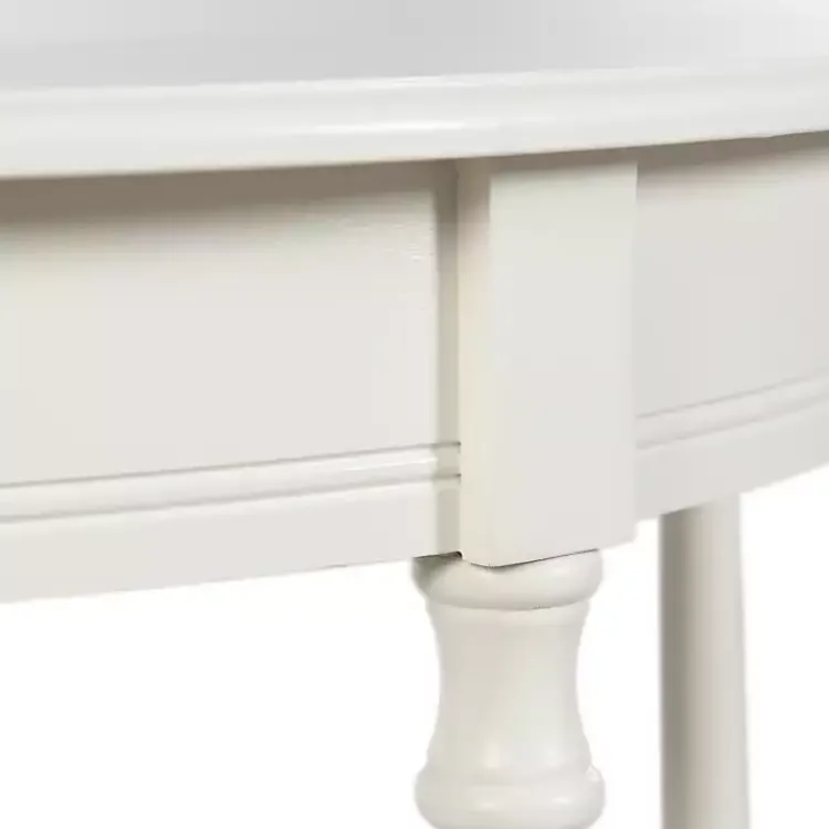 Kirklands Home Half Moon Tinslee Console Table White Online