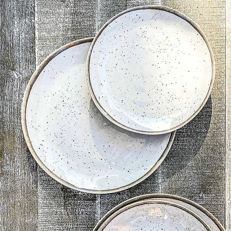 Kirklands Home Haven Melamine Low Bowls, Set of 6 White Discount