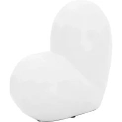Statues & Figurines>Kirklands Home Heart Figurine White