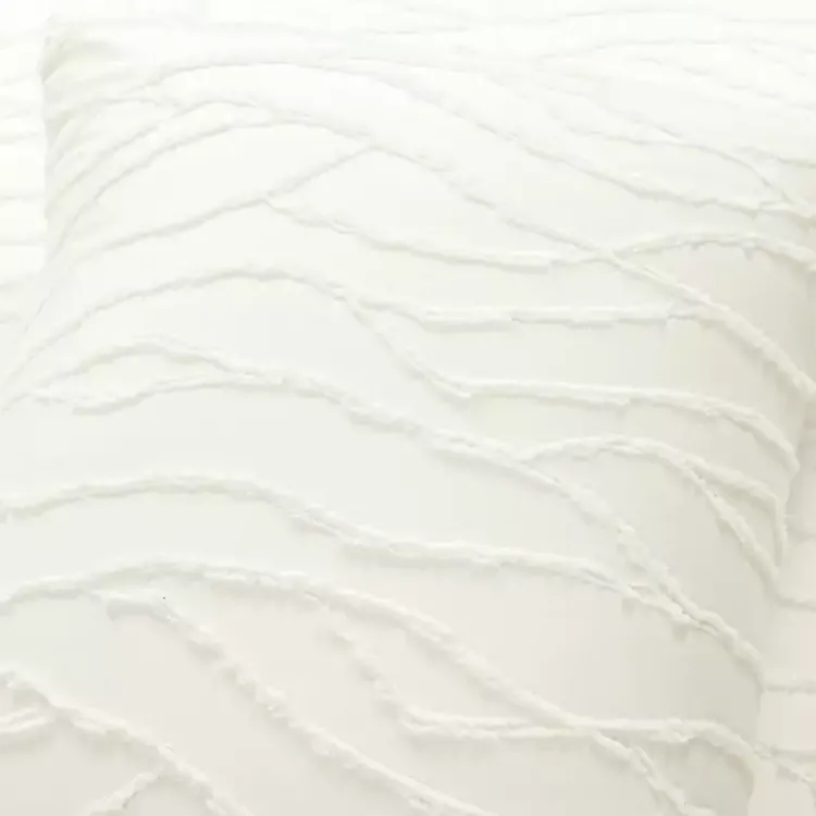 Kirklands Home Jacquard Wave 3-pc. King Comforter Set White Best