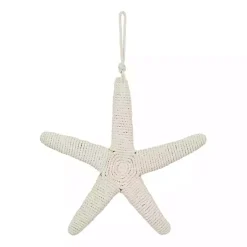 Kirklands Home Jute Starfish Wall Plaque White Discount