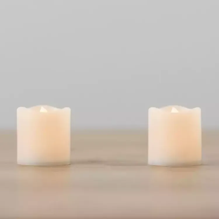 Flameless Candles>Kirklands Home LED Votive Candles, Set of 2 White