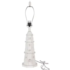 Kirklands Home Lighthouse Table Lamp White Sale