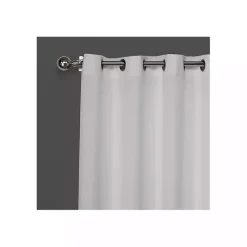Kirklands Home Lila Curtain Panel Set, 84 in. White Discount
