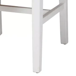 Kirklands Home White Mahogany Woven Talli Dining Chair Tan Hot