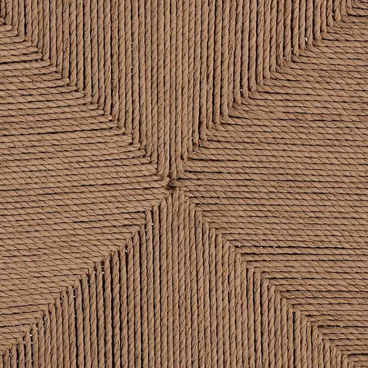 Kirklands Home White Mahogany Woven Talli Dining Chair Tan Hot