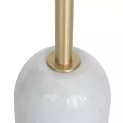 Kirklands Home Marble & Gold Cocktail Table White Sale