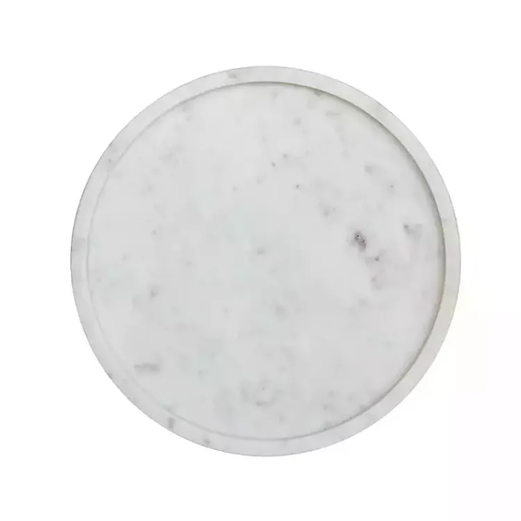 Kirklands Home Marble & Gold Cocktail Table White Sale
