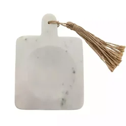 Kirklands Home Marble and Jute Spoon Rest White Sale