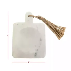 Kirklands Home Marble and Jute Spoon Rest White Sale