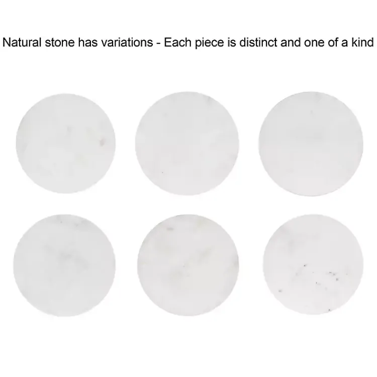Kirklands Home Marble Walnut Accent Table White Sale