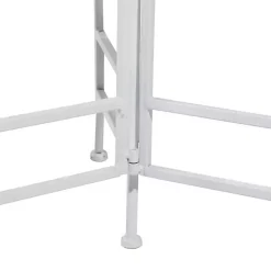 Kirklands Home Metal 3-Tier Plant Stand White Outlet