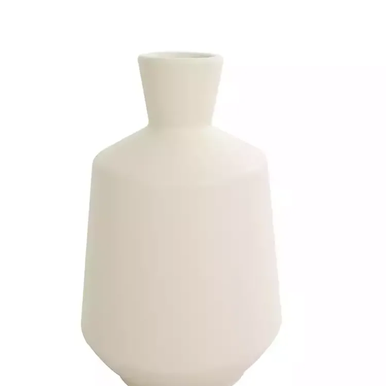 Vases>Kirklands Home Minimalist Ceramic Vases, Set of 3 White