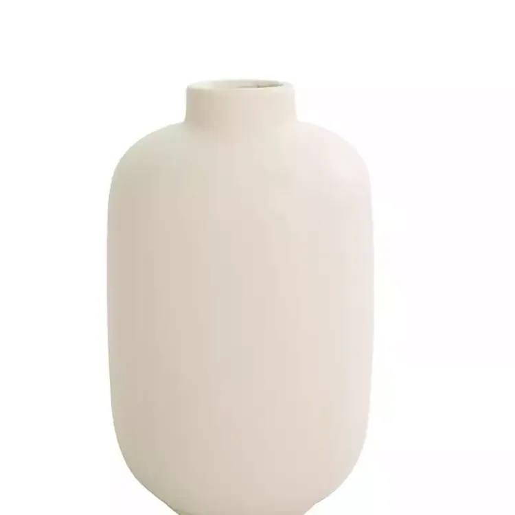 Vases>Kirklands Home Minimalist Ceramic Vases, Set of 3 White