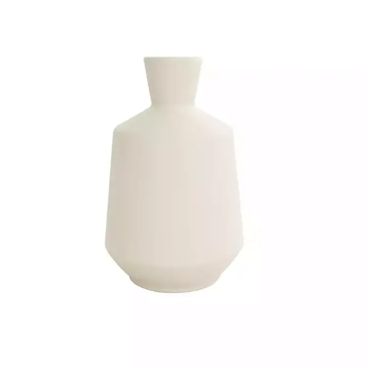 Vases>Kirklands Home Minimalist Ceramic Vases, Set of 3 White