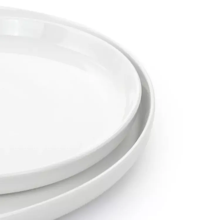 Kirklands Home Modern Ceramic 16-pc. Dinnerware Set White