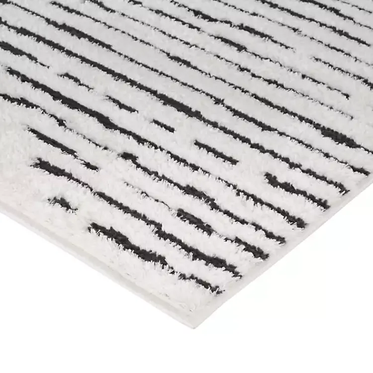 Kirklands Home White Moroccan Area Rug, 7x9