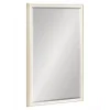 Kirklands Home White Oakhurst Rectangle Wall Mirror, 30 in.