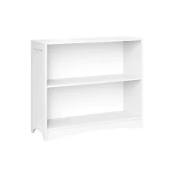 Kirklands Home 2-Open Shelf Bookcase White