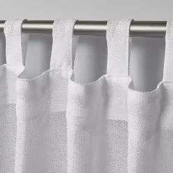 Kirklands Home Outdoor Miami Curtain Panel Set, 96 in. White Online