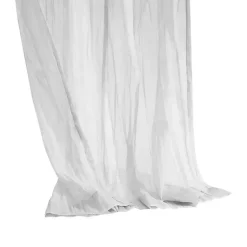 Kirklands Home Paloma Curtain Panel, 95 in. White