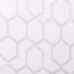Kirklands Home White Paton Curtain Panel Set, 108 in. Outlet