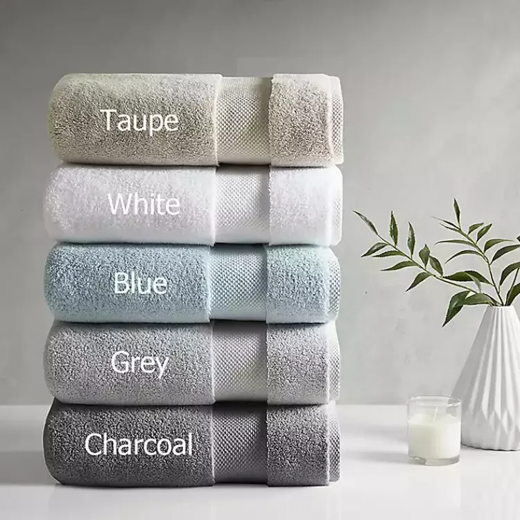 Kirklands Home 6-pc. Cotton Bath Towel Set White