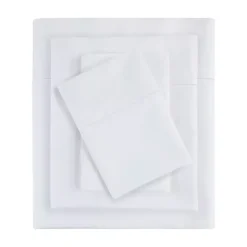 Kirklands Home Pima Cotton Sateen 4-pc. King Sheet Set White Discount