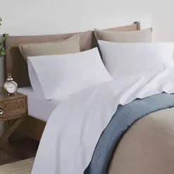 Kirklands Home Pima Cotton Sateen 4-pc. King Sheet Set White Discount