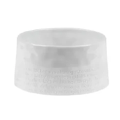 Kirklands Home Porcelain Delicious Embossed Bowl White Hot