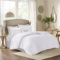 Kirklands Home White Quilted California King 5-pc. Comforter Set Online