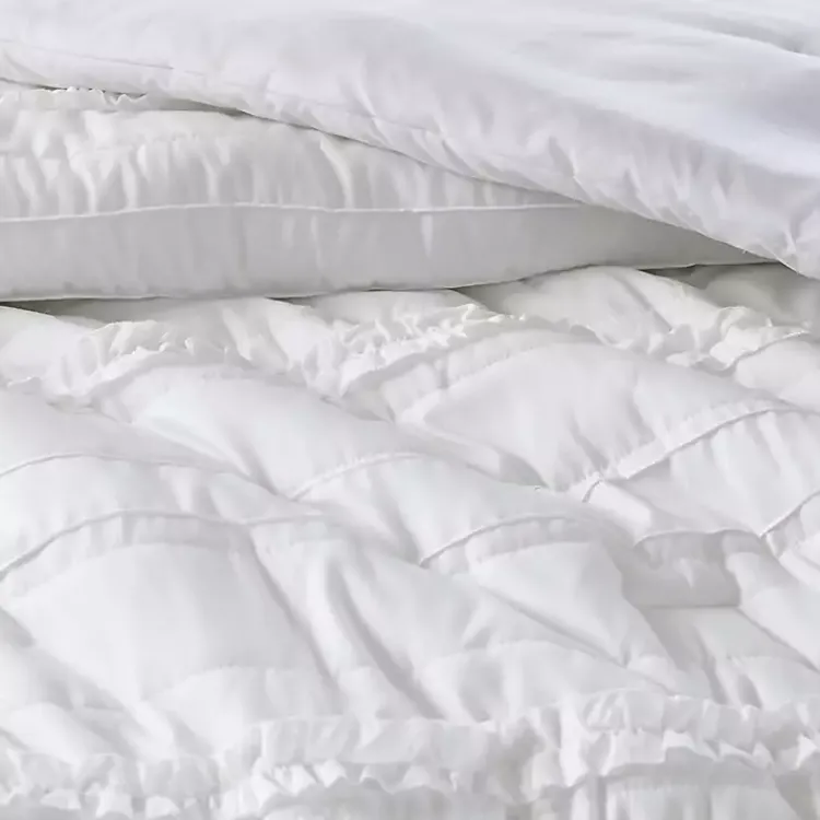 Kirklands Home White Quilted California King 5-pc. Comforter Set Online