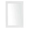 Kirklands Home White Rectangular Wood Wall Mirror Online