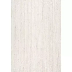 Kirklands Home Reno Woven Area Rug, 3x5 White Hot