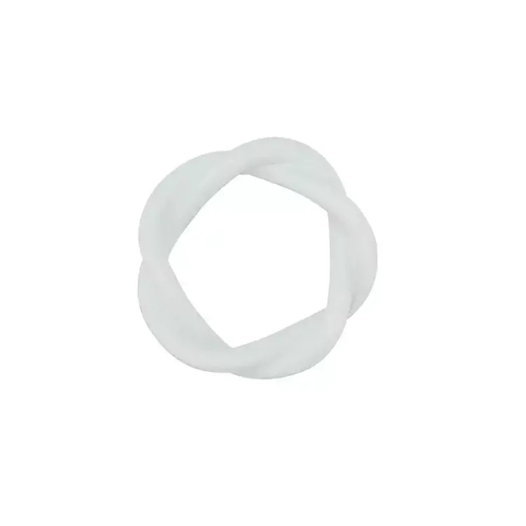 Kirklands Home Resin Twisted Napkin Rings, Set of 4 White