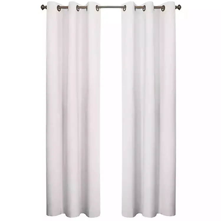 Kirklands Home Room Darkening Curtain Panel Set, 63 in. White Best
