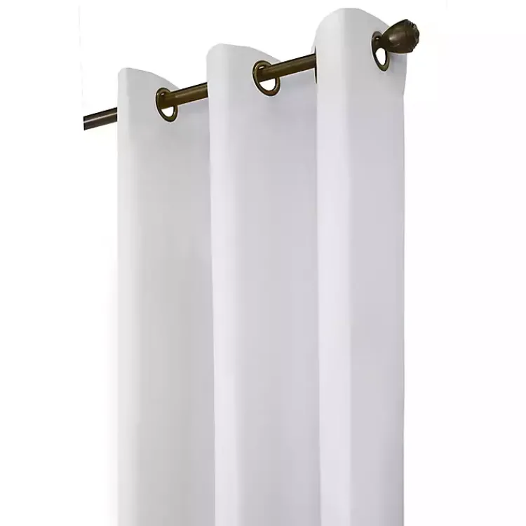 Kirklands Home Room Darkening Curtain Panel Set, 63 in. White Best