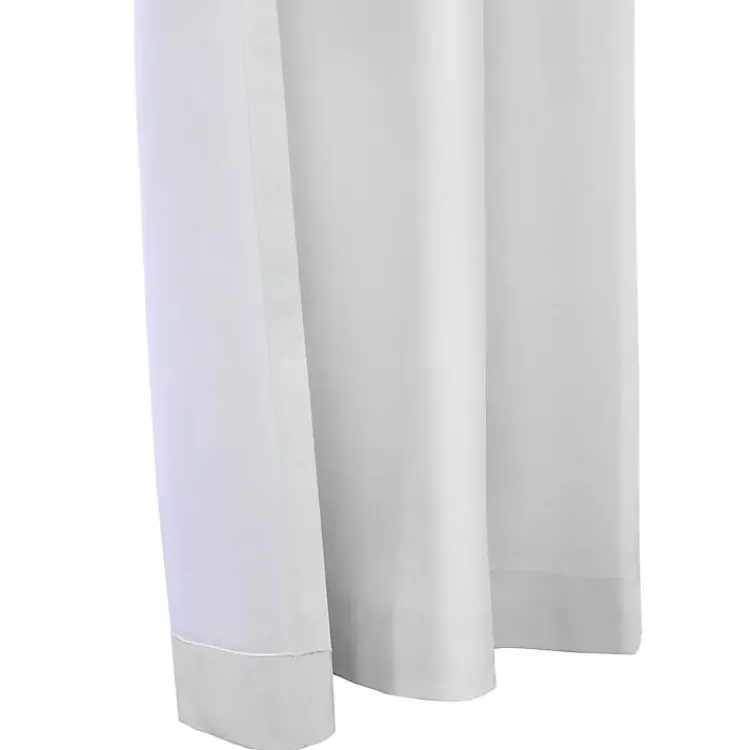 Kirklands Home Room Darkening Curtain Panel Set, 72 in. White Outlet