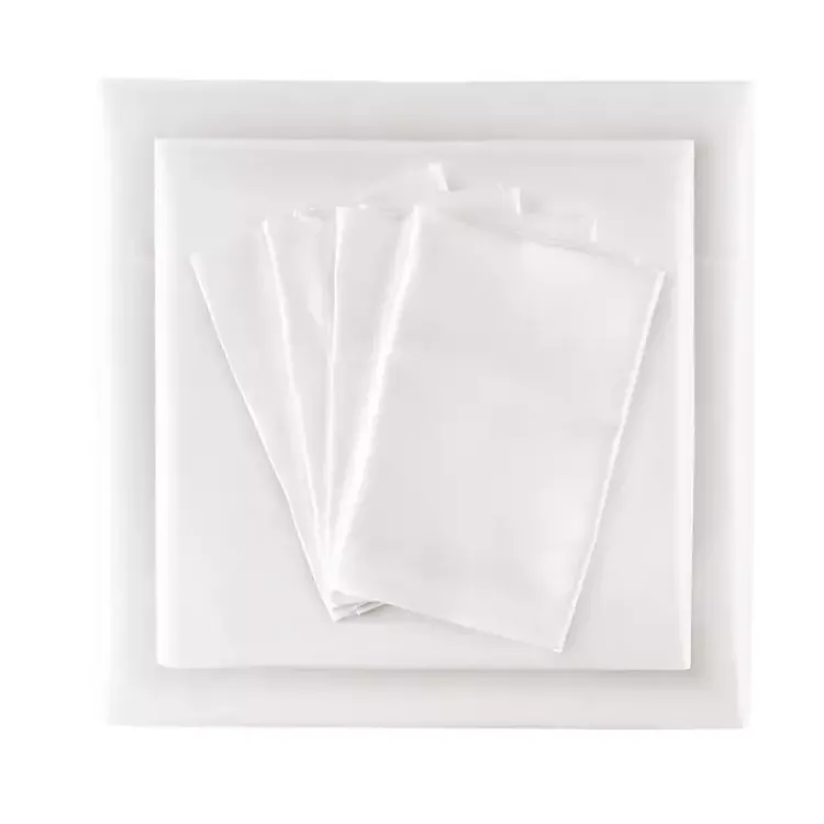 Kirklands Home Satin 6-pc. California King Sheet Set White Hot