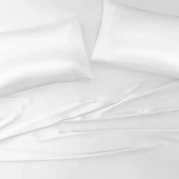 Kirklands Home Satin 6-pc. California King Sheet Set White Hot