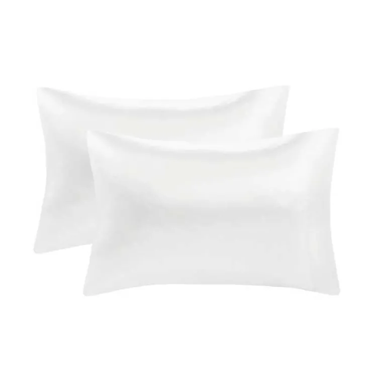 Kirklands Home Satin Standard 2-pc. Pillow Case Set White Sale