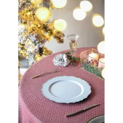Kirklands Home Scalloped Beaded Rim Chargers, Set of 4 White Clearance