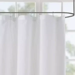 Kirklands Home Sheer Shower Curtain White Online