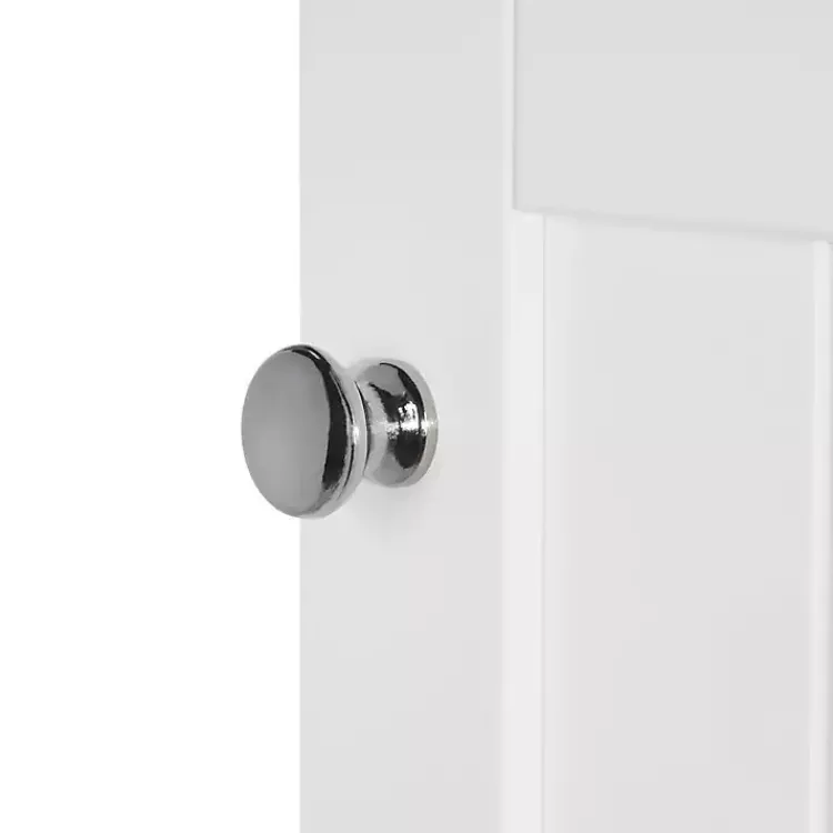 Kirklands Home Slim Single Door Cabinet with Drawer White Online