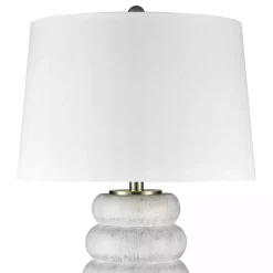 Kirklands Home Stacked Bubble Table Lamp White Discount