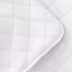 Kirklands Home Stitched Diamond 3-pc. Queen Quilt Set White New